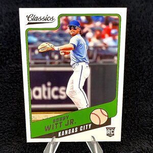 Bobby Witt Jr. (RC) 2022 Classics #14 Kansas City Royals